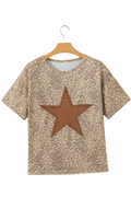 ANIMAL PRINT CUTE T-SHIRT