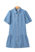JEAN SHORT DRESS