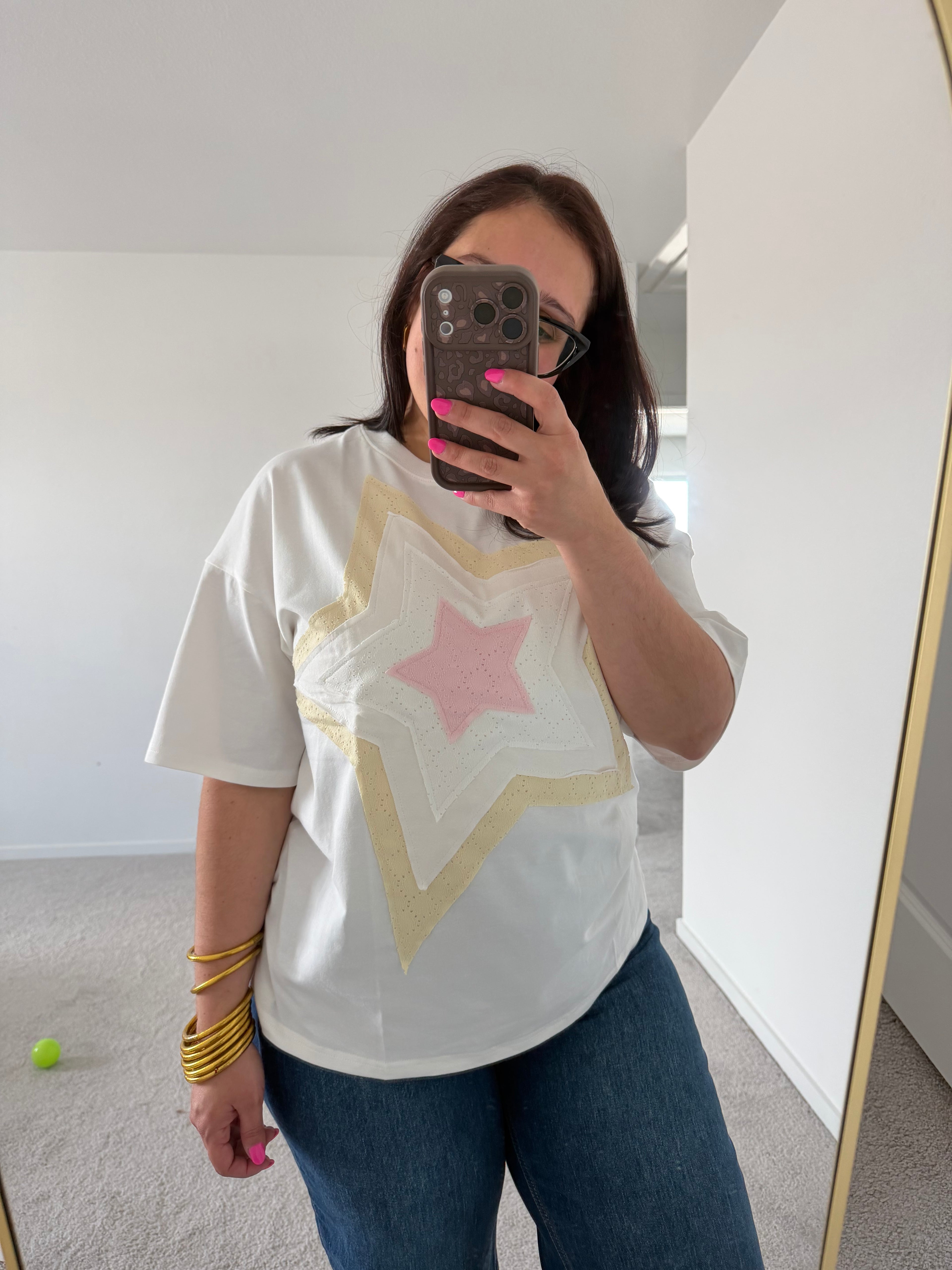 WHITE STAR TSHIRT